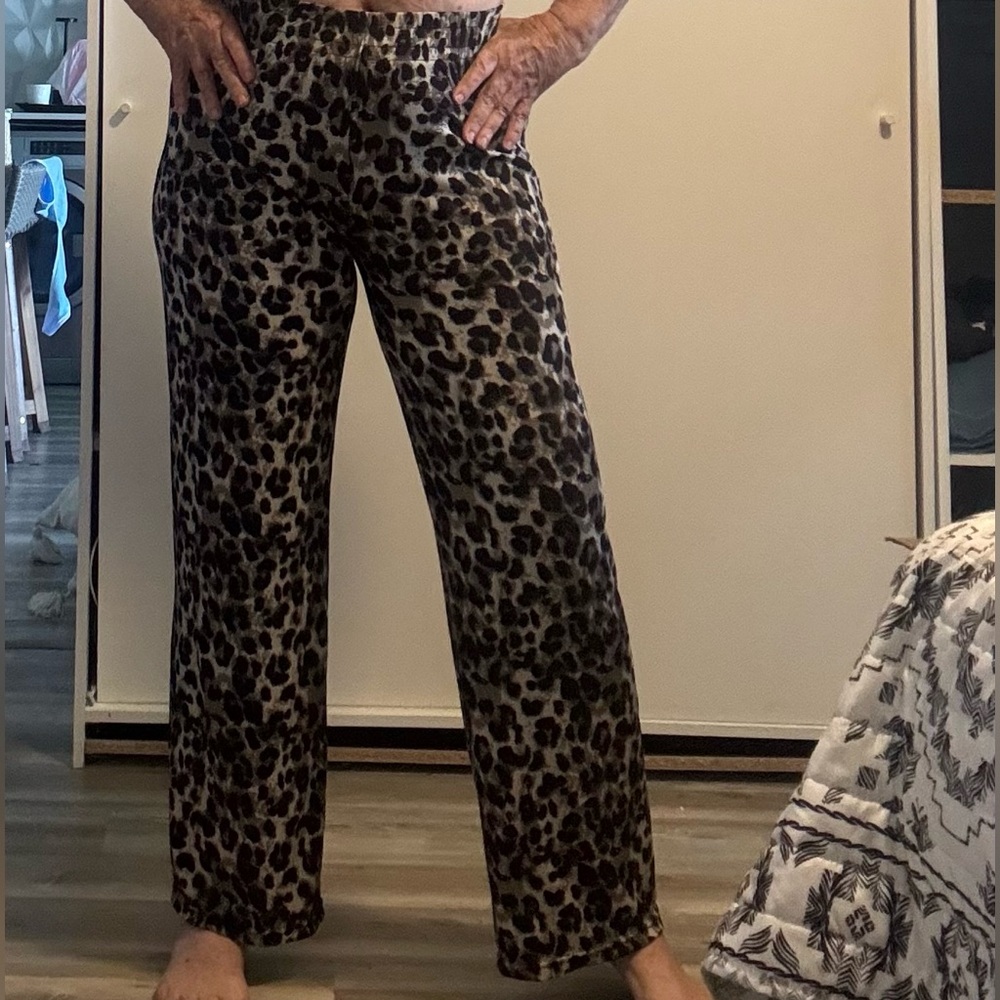 Leopard Print Lounge Pants
